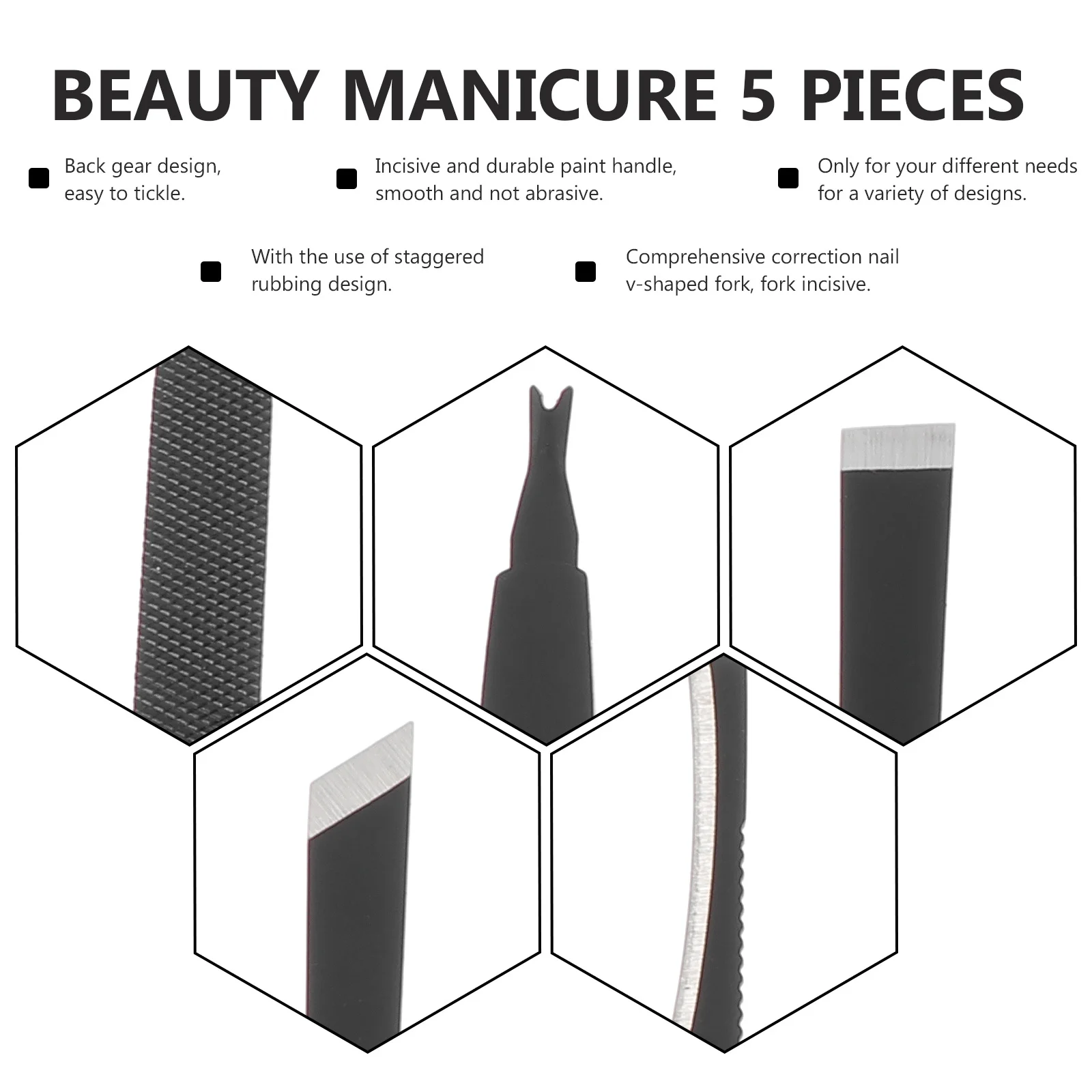 10 pezzi di frese per lucidatura delle unghie Set di strumenti per pedicure avanzati per il rinnovo della pelle del piede e il trattamento delle unghie incarnite Sfregamento portatile del piede