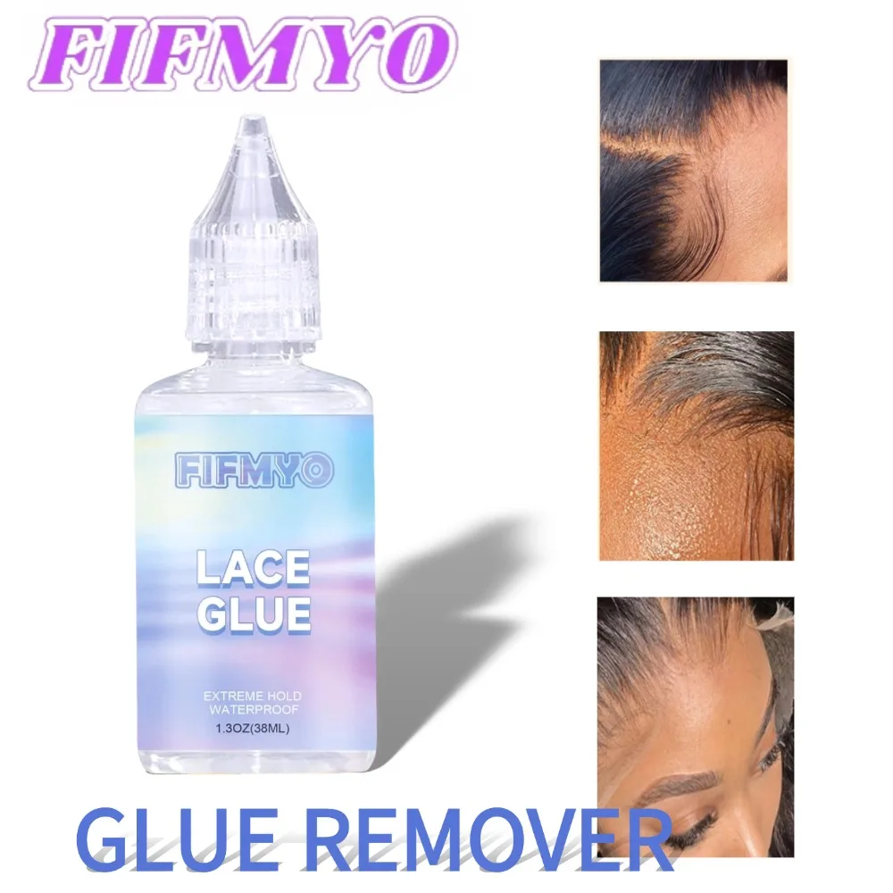 

Lace Front Wig Hair Glue Remover 30ml Wig Adhesive Remover Fast Acting Tape Remover Solvent Glue Remover in Hair Extensions