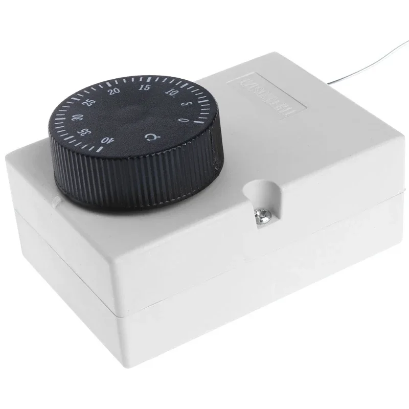 Industrial Grade Thermostat Controller Temperature Capillary Thermostat Waterproof Box AC220V Measure 0-40℃