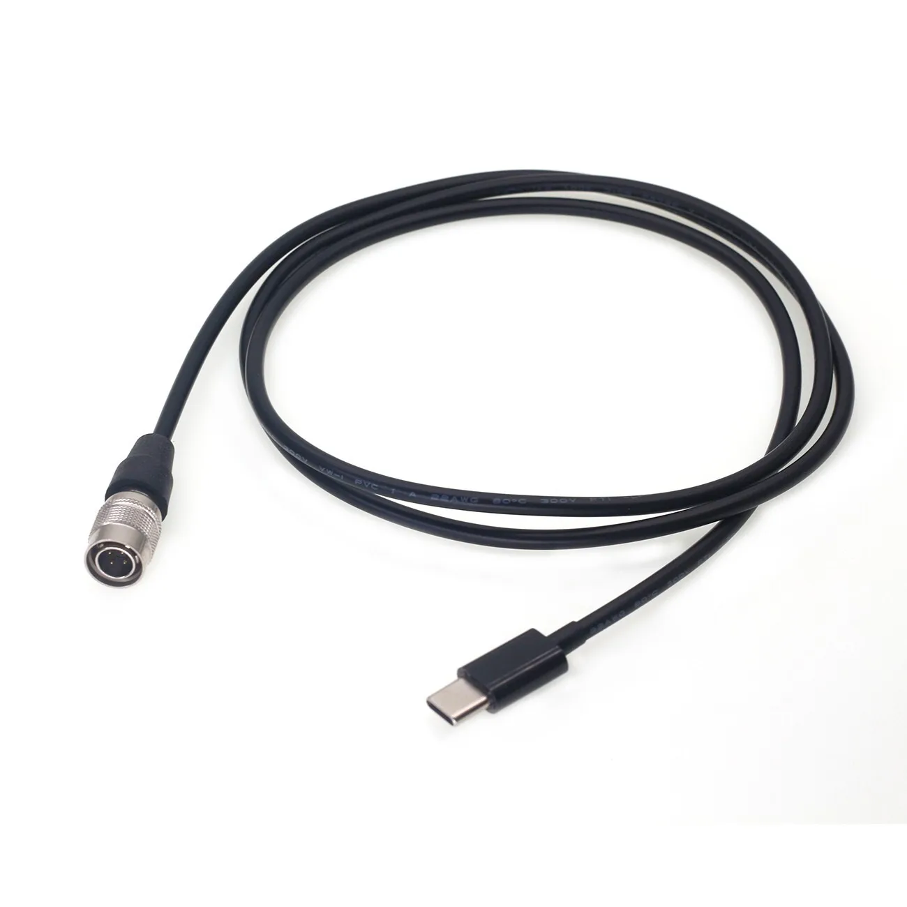 PD USB C Type-C to Hirose 4 Pin Male Power Cable for Zoom F4 F8 F8N Audio Recorder, Sound Devices 688 644 633 60C