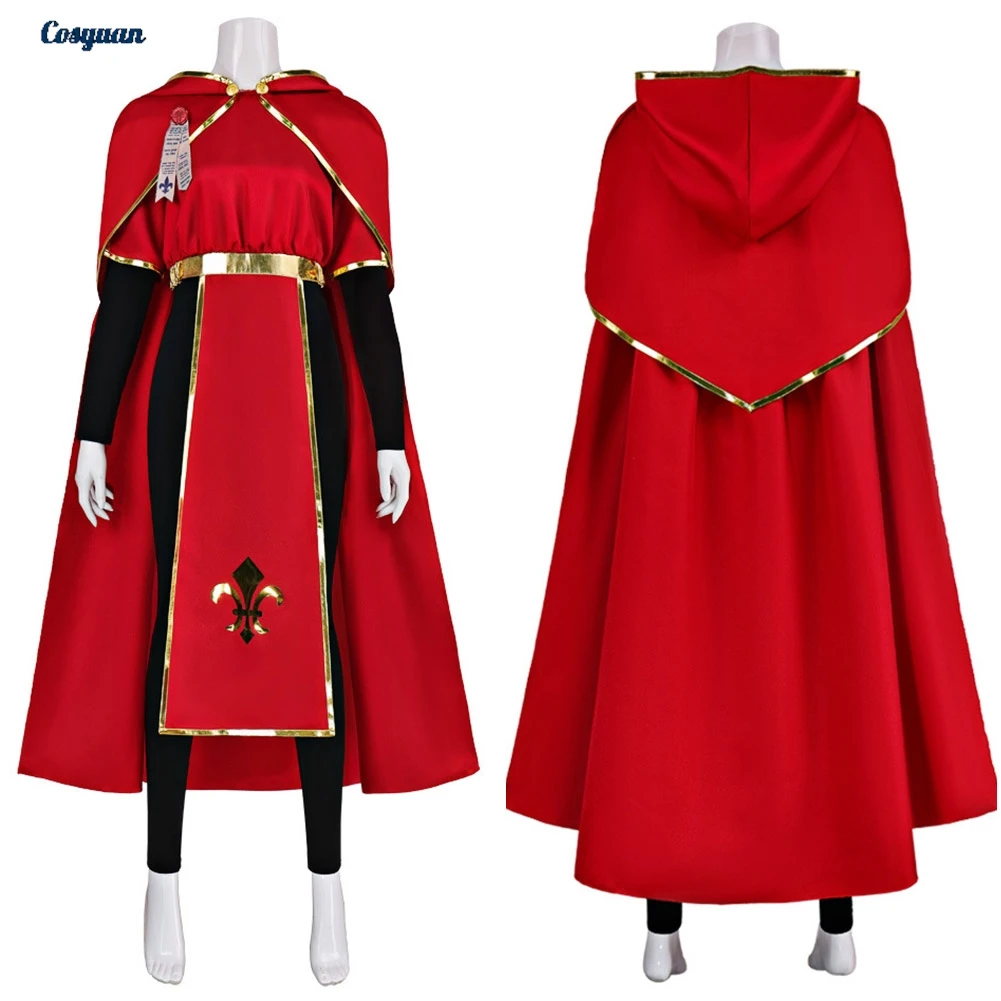 

Medieval Cosplay Pastor Battle Nun Jumpsuit Cloak Coat Clothes Party Disguise Roleplay Halloween Costume Carnival Outfits Suits