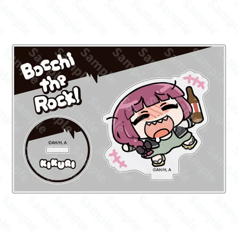 BOCCHI THE ROCK! Figurki akrylowe Chibi z anime, postacie Yamada Ryo i Ijichi Nijika, ozdoby na biurko, prezenty dla fanów.