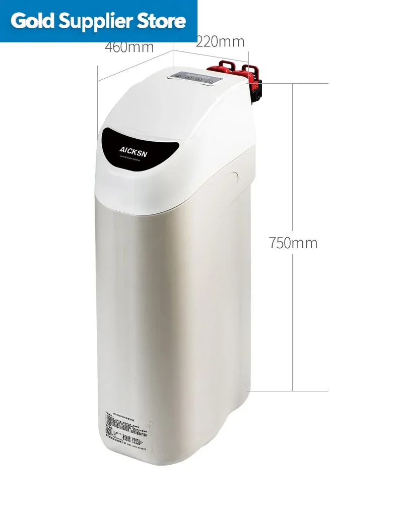 RS-1.5T Water Softener 1.5T Per Hour Cationic Resin Remoe the Calcium and Magnesium Cing Connect Preent Leakage