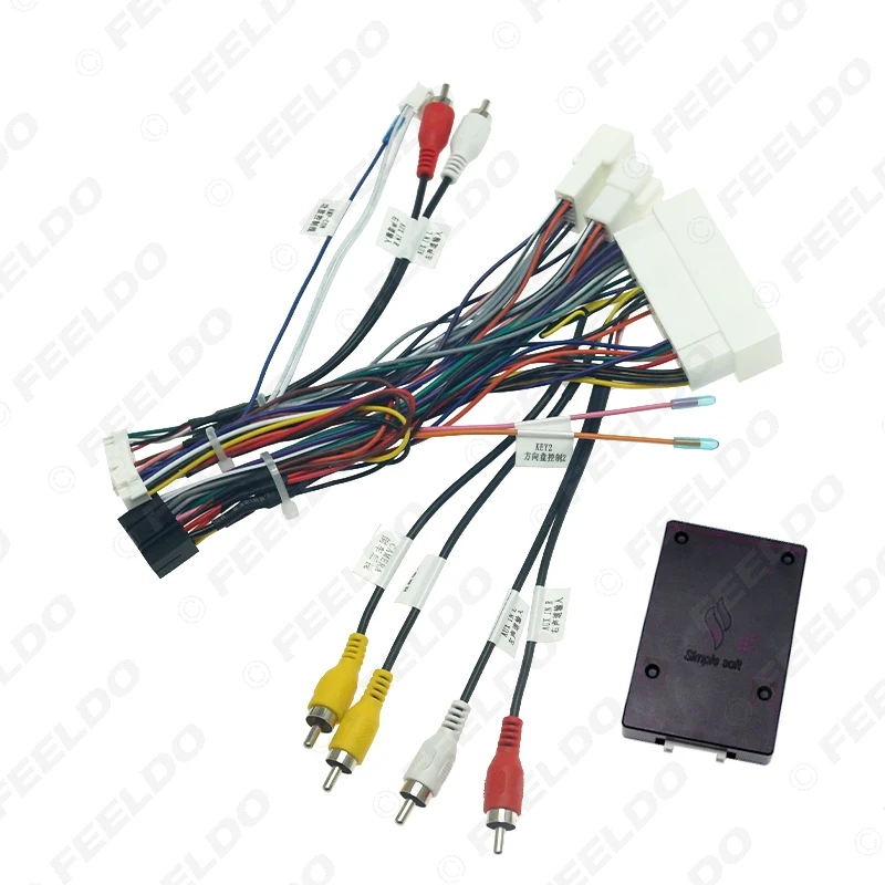 Cablaggio radio Android 16pin con scatola Canbus per KIA KX5/KX7 Hyundai Sonata 9 2016