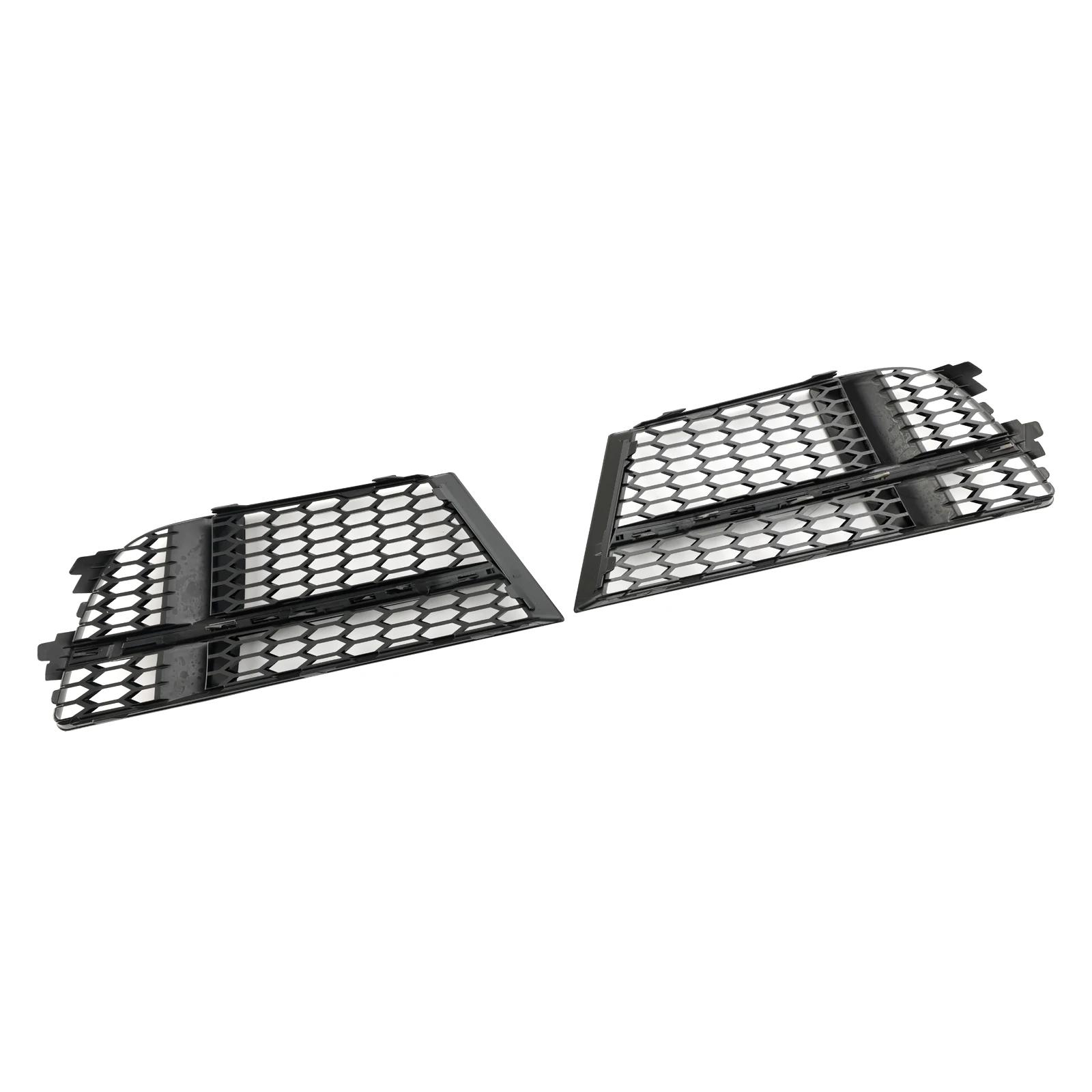 Areyourshop Front Fog Light Cover Bezel Grille Grill for AUDI A3 8V S-LINE 2017 2018 2019 8V3807681AE 8V3807682Q Sline