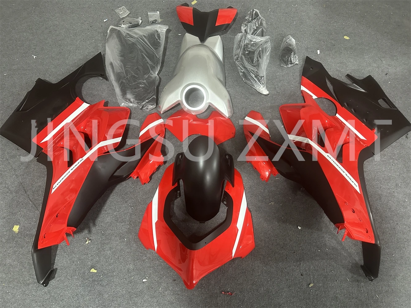 4Gifts New ABS Fairings Kit Fit For DUCATI V4 V4s V4r 18 19 20 21 22  PANIGALE 2018 2019 2020 2021 2022  Bodywork Set Red Glossy