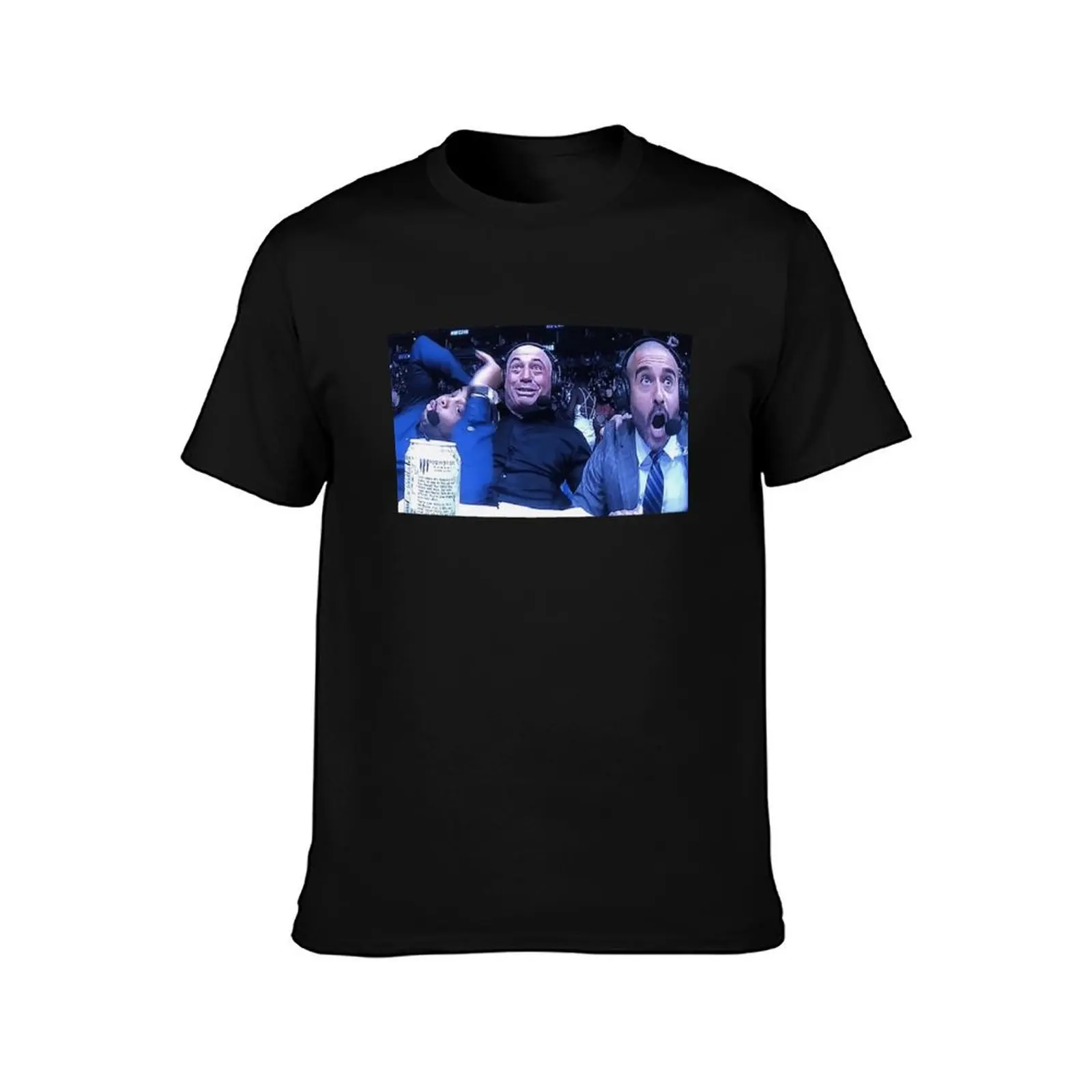 Joe Rogan Reaction Meme T-Shirt Functional Casual Short Sleeve Tee T-Shirt
