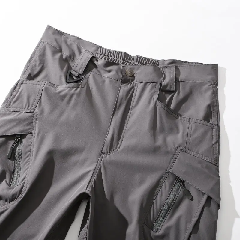 Outdoor Quick-drying Pants, Thin and Breathable, Suitable for Hiking, Multi-pocket Tactical Pants Casual Sports Pants Long Pants