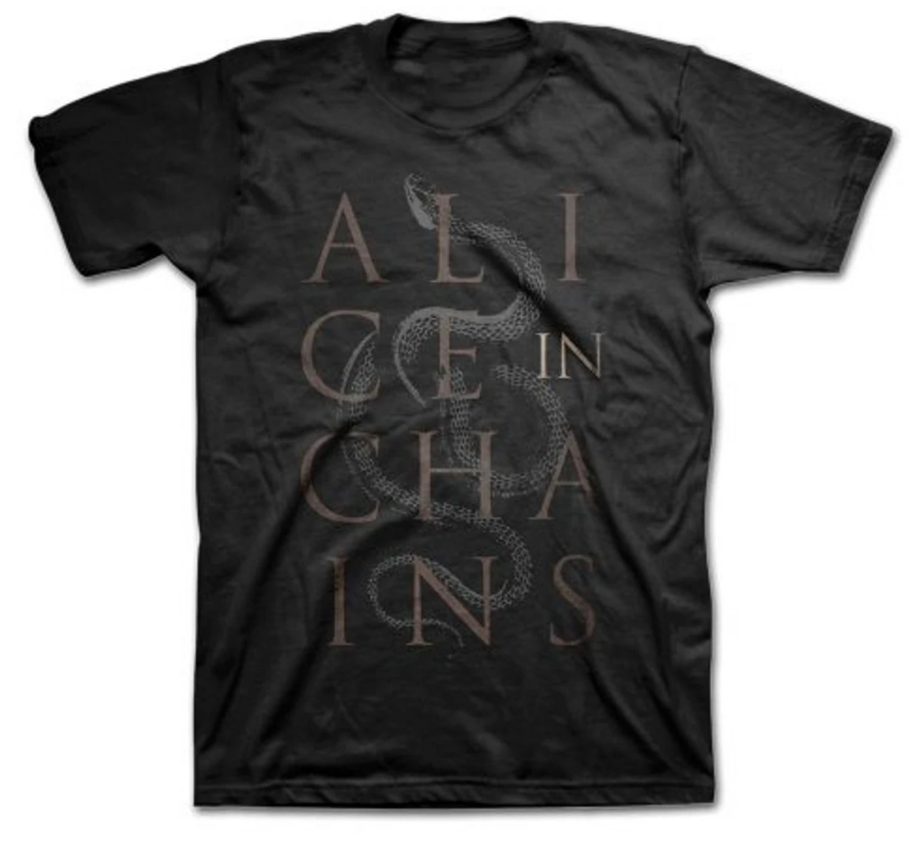 أليس في سلاسل الثعابين الجرافيك طباعة الرجال والنساء فضفاضة قصيرة الأكمام تي شيرت لارتداء غير رسمي طوال العام الفاخرة #1