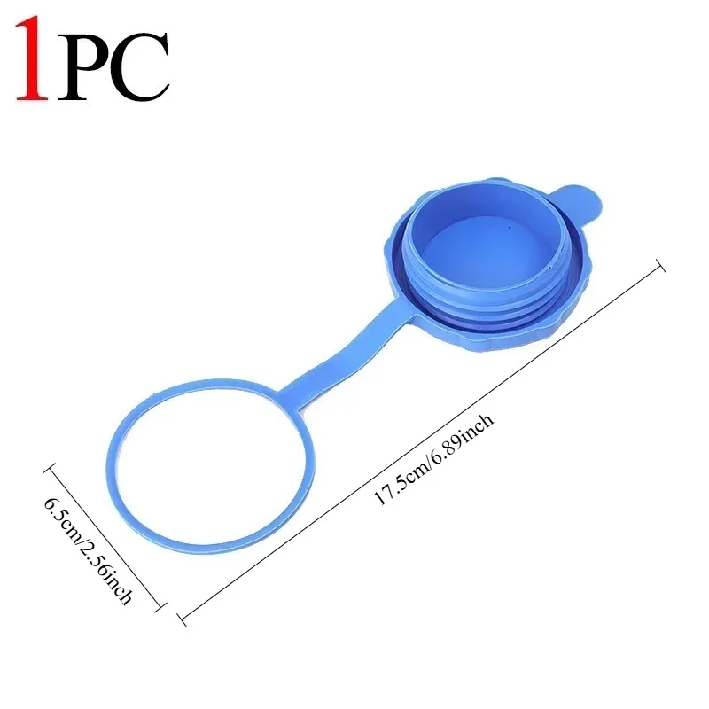 Reusable Silicone Water Jug Plug Non Spill Anti Splash Bottle Cap Barreled Water Sealing Cover Replacement