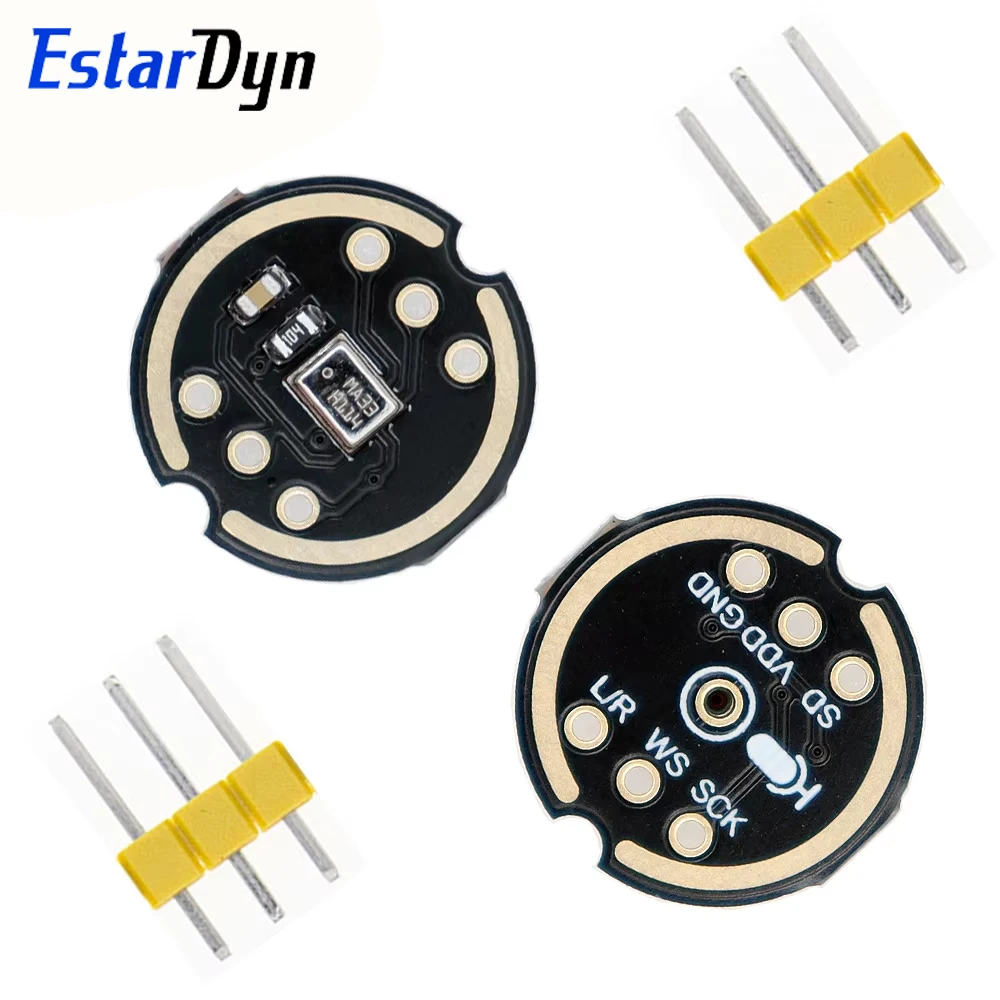 Estardyn 1-3Pcs MS3625 INMP441 Omnidirectional MEMS Microphone Module I2S Digital Output High Precision Low Noise for ESP32