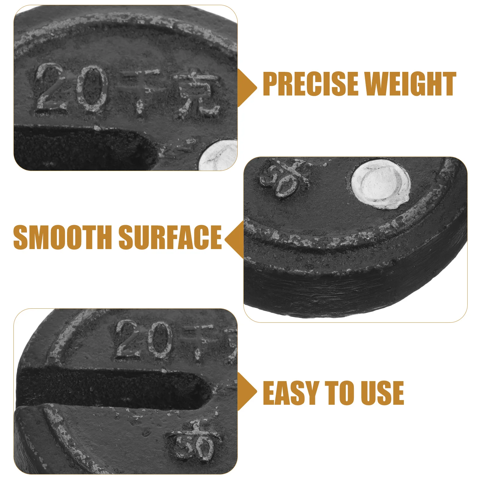 مقياس الحديد استبدال الوزن لوزن الرجعية الصغيرة متعددة الاستخدام الوزن قوي هيكل مقاوم للتآكل #2