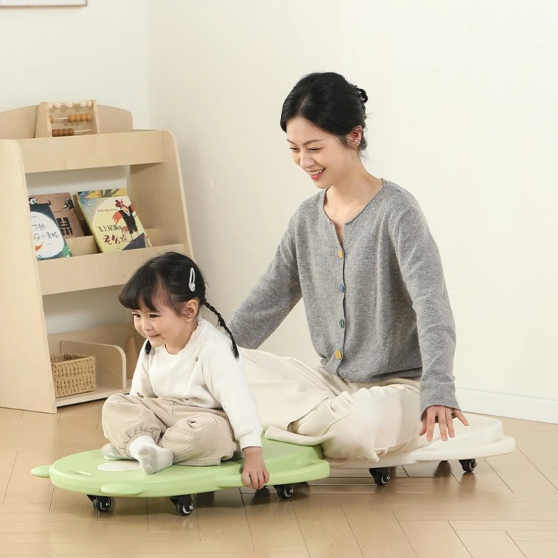 Children Sliding Board Sensory Integration Training Equipment Home Vestibular Balance Skateboard Early Education Sports Toys