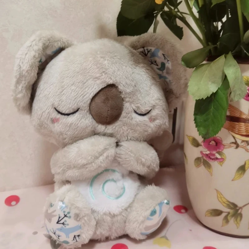 Glowing And Breathing Plush Koala Toy With Soothing Music  Perfect As A Bedtime Gift For Your Partner Or A Birthday Present