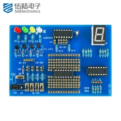 DIY Electronic Kits for Kids Digital Integrated Circuit Experimental Board Electronic Technology Practice Welding Parts