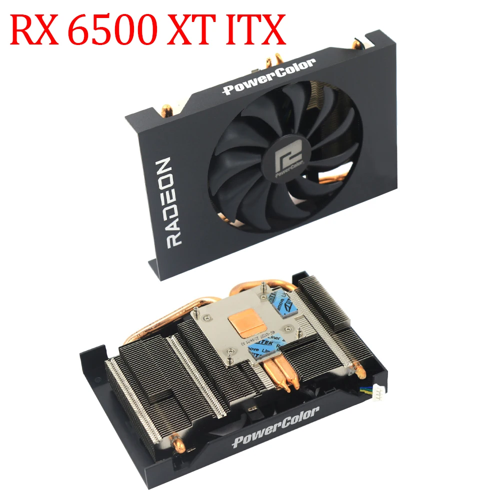 Aluminum RX 6400 6500XT ITX GPU Heatsink Replacement