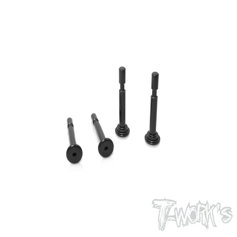 Original T works TO-198-MBX8 7075-T6 Hard Coated Lower Shock Mount Pins ( For Mugen MBX8 / MBX8 ECO/Mugen MBX8R) 4pcs. Rc part