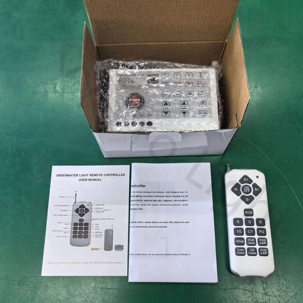 RGB LED Pool Light 12W,85-265V Bluetooth APP Control,12V Outdoor Underwater Light,Fountain Landscape Lamp,Piscina Luz Spotlight