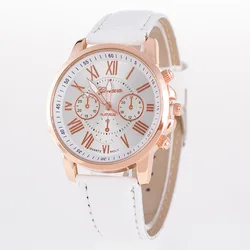 Fashionable Casual Women's Watch Geneva Double Level Belt Quartz Hand Students Fashion Wholesale  Watches for Women