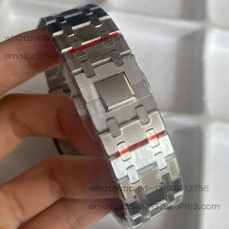 

Logo-free men's mechanical watch 41mm without luminous light, stainless steel case, with new NH35/36 movement