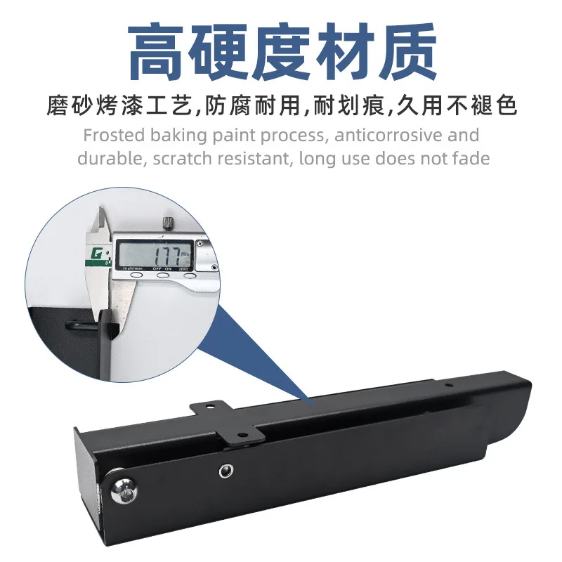 Heavy Duty Suspension Folding Table Bracket Wall Hanging Down Turning Desk Hardware Damping Buffer