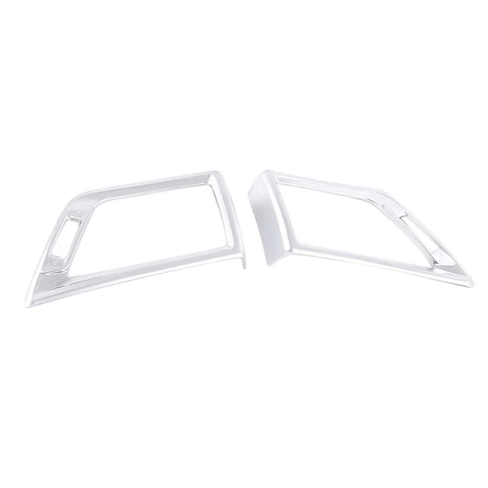 

Car Chrome ABS Side Air Outlet Frame Cover Trim For-BMW X1