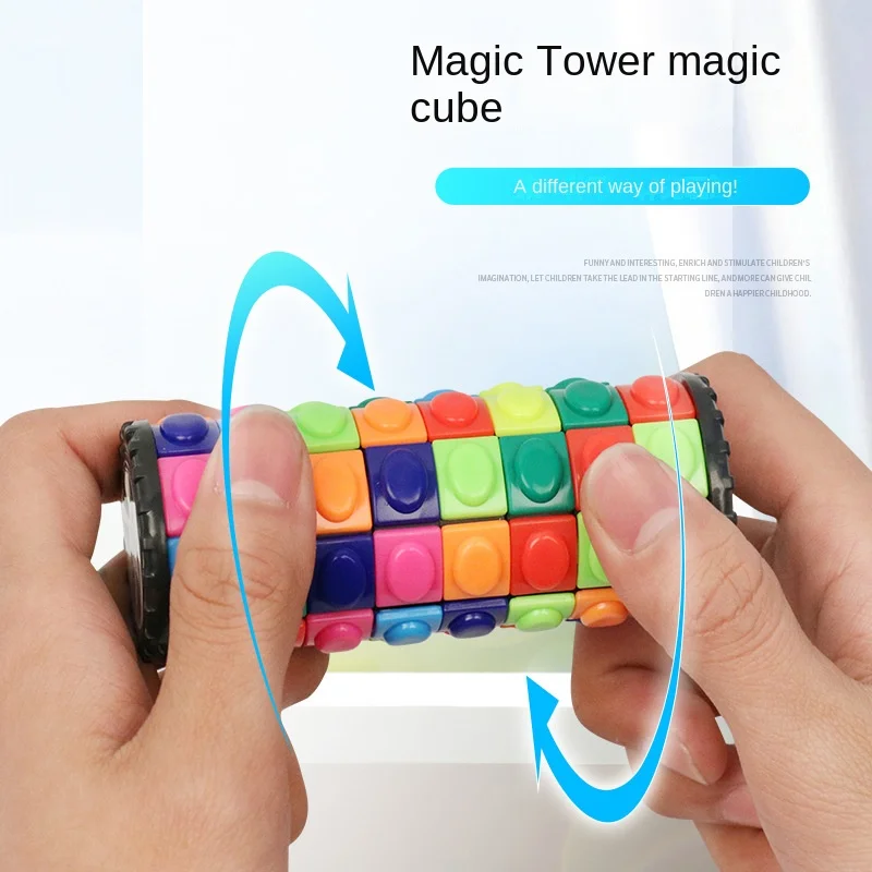 

Children's DIY Puzzle Three-Dimensional Magic Cubes Corncob 3-Level 5-Level 7-Level Early Education Educational Magic Cubes