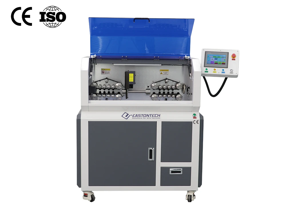 Professional Grade Automatic Cable Cutting Stripping Machine 6-150mm² Wire Range for Big Cable Manufacturing Equipment
