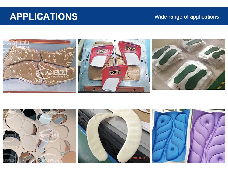 آلة لحام عالية التردد آلة صنع الأحذية الأوتوماتيكية آلة صنع النعل