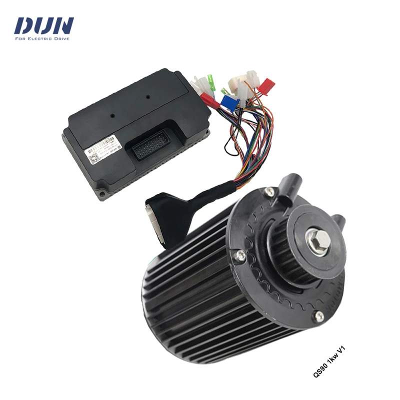 

Комплекты моторов QS 90 1 кВт 72 В 55 км/ч с центральным приводом и контроллером Fardriver ND72260