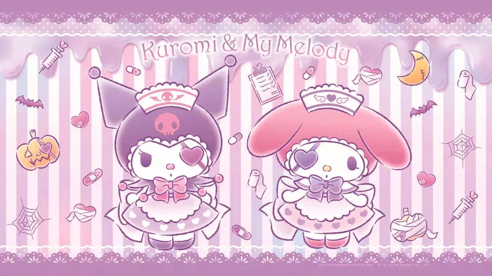 

Kuromi Halloween Cute 500/1000PCS Puzzle Spooky Sweet Witch Nurse Game Educational Toy Family Bonding Activity For Toddlers