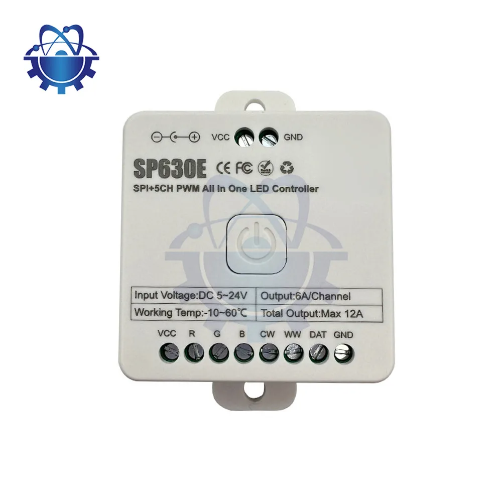 SP630E Bluetooth LED ControllerRGB Dream Color LED Pixels Strip Light DC5~24V APP Remote Controller For Music Player Modes