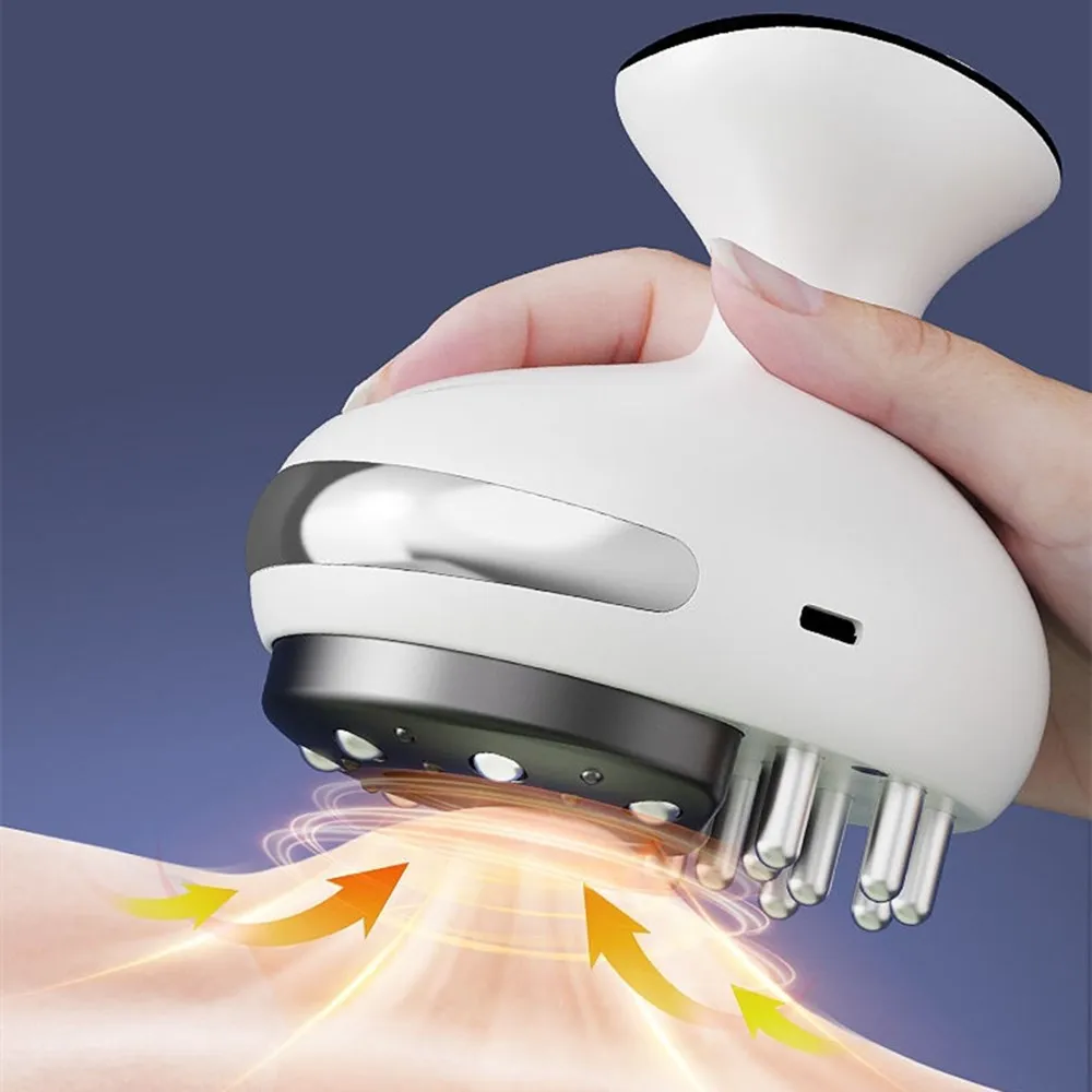 เครื่องนวดกระปุกไฟฟ้าอัจฉริยะ ขูดจุดฝังเข็ม ขูดเส้นลมปราณ