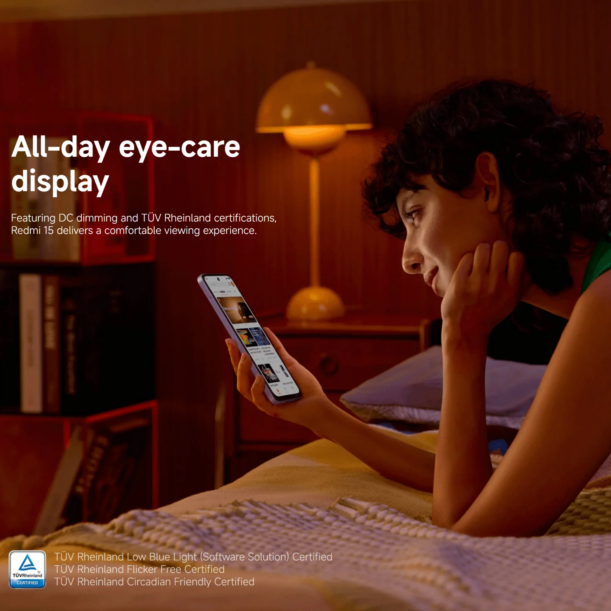 ريدمي 15 6+128 جيجابايت سنابدراجون ®   منصة متنقلة 685 144 هرتز 6.9 بوصة FHD + DotDisplay 50 ميجابكسل كاميرا مستشعر بصمة الجانب 7000 مللي أمبير 33 وات NFC