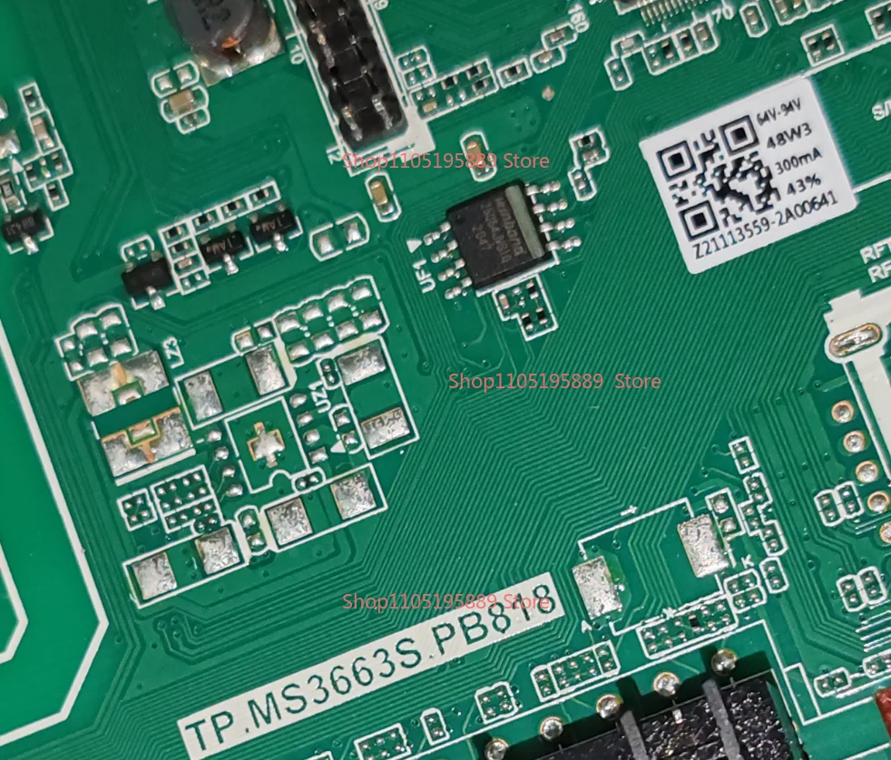 TP,MS3663S.PB818 Placa base de TV tres en uno, fotografía física, probada para 64--94V 300MA 48W