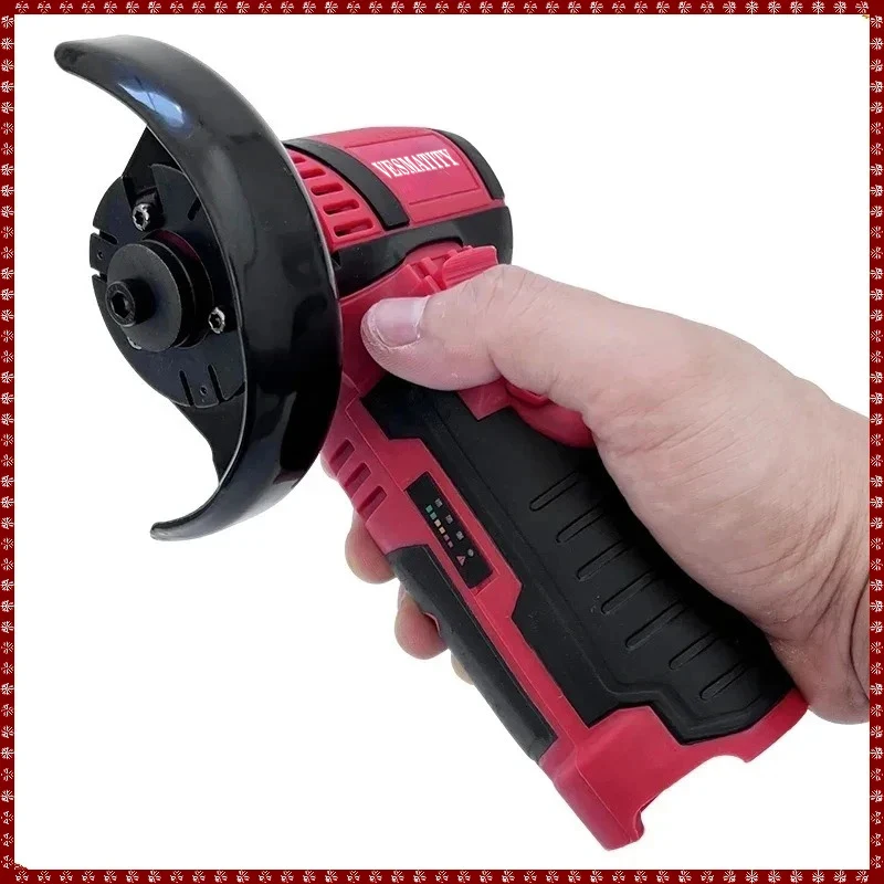 Mini Micro Angle Grinder Brushless Electric Angle Grinder for Diamond Cutting Wireless Power Tool Fit Milwaukee Battery