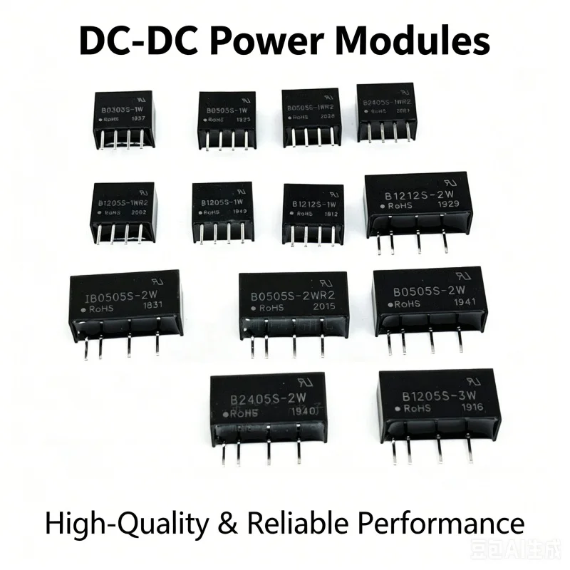 5PCS DC-DC isolated power module B1515S-1WR3 B1524S-1WR3 B2403S-1WR3 B2405S-1WR3 B2409S-1WR3 B2412S-1WR3 B2415S-1WR3 B2424S-1WR3