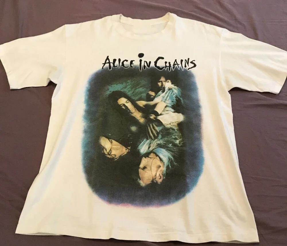 New 1991 Alice In Chains We Die Young Cotton Men All Size T-Shirt Lll1645