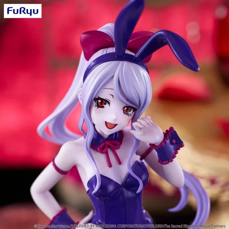 

Hot Furyu Bicute 26cm Bunnies Shalltear Bloodfallen Bunny Girl Overlord Origina Collectible Model Anime Figure Toy Surprise Gift