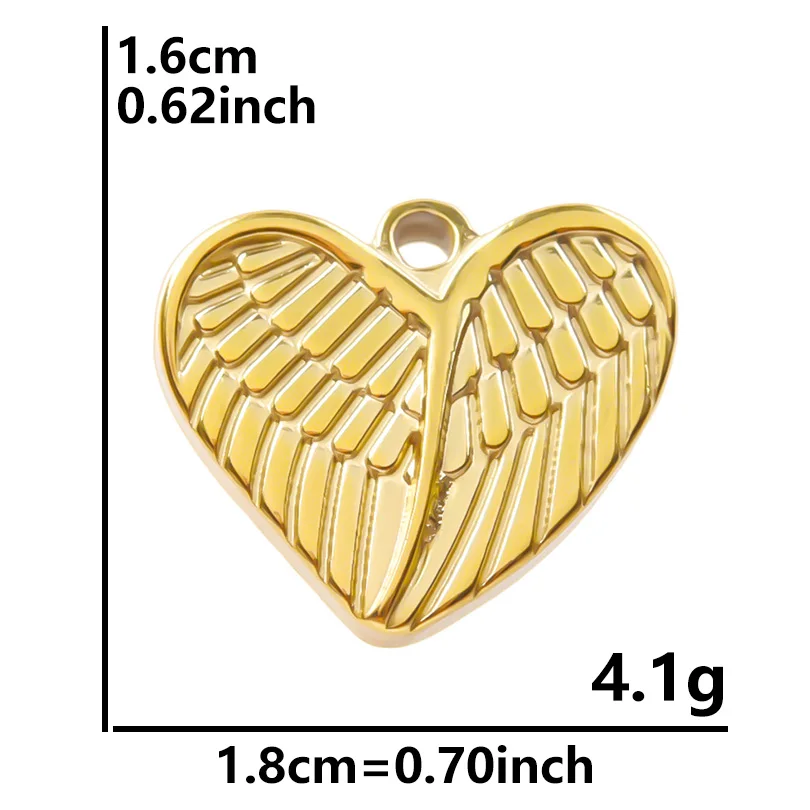 Echt vergoldet Mode Kpop Piercing Schmuck Mädchen Schleife Blume Herz Anhänger Ohrring Edelstahl Creolen für Frauen – Detail 33
