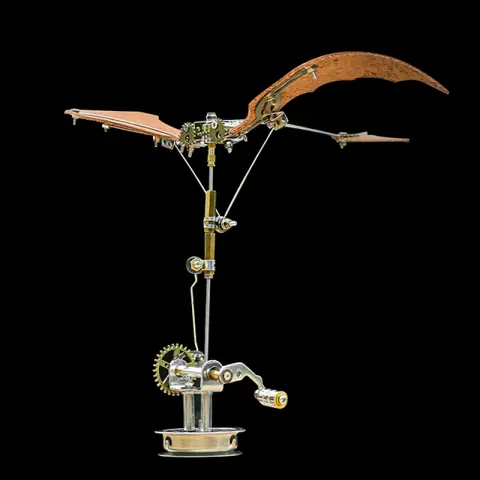 Mechanical Dragon Wing 3d Metal Model Kits for Adults Diy Model Building Kits Assembly Steampunk Puzzles Toy Kits for Kids Gifts
