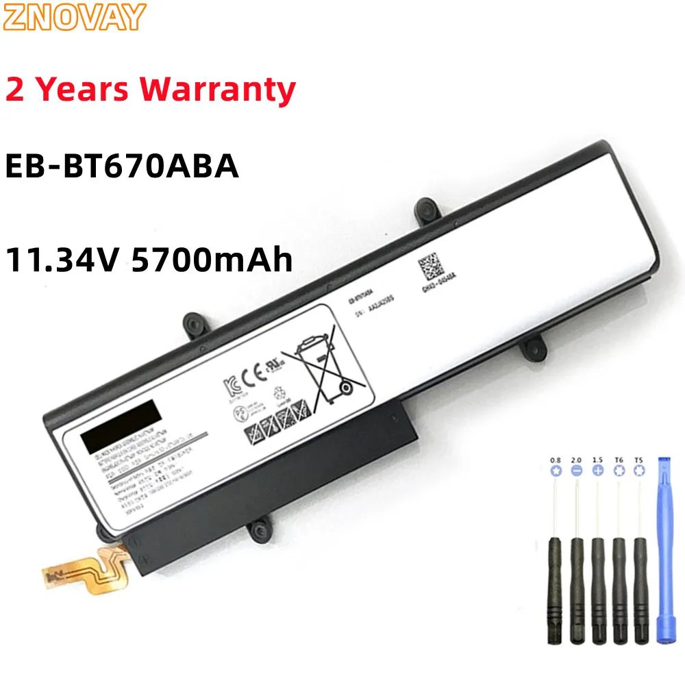 ZNOVAY EB-BT670ABA AA2J929BS 11.34V 5700mAh 64.64Wh Laptop Battery For Samsung Galaxy View 18.4