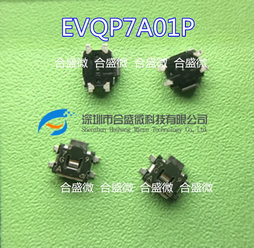 10PCS EVQP7A01P Original Small Turtle 4-foot Button Mobile Phone Power Button Switch Button