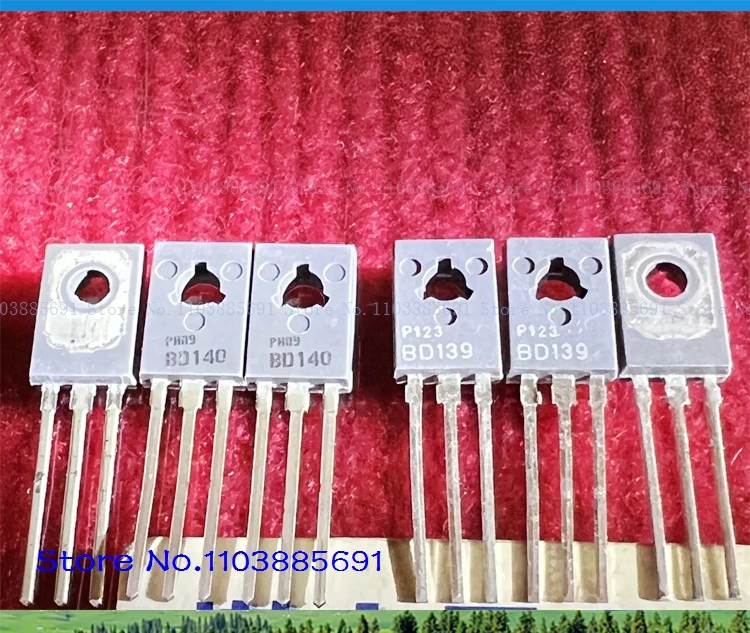 

2pcs/lot=a pair BD139 BD140