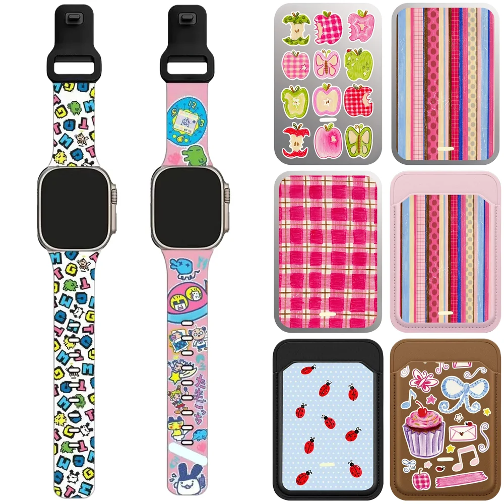 606116 Magnetic Phone Folding Stand for IPhone Holder Mount Support for Galaxy S Card Holder