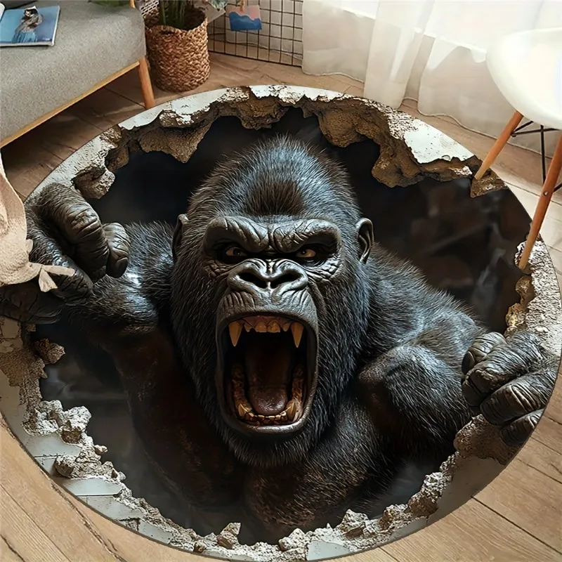 

Модный геометрический ковер с принтом, абстрактный узор, минималистичный дизайн, нескользящий, прочный, для гостиной, спальни, офиса, современный ковер