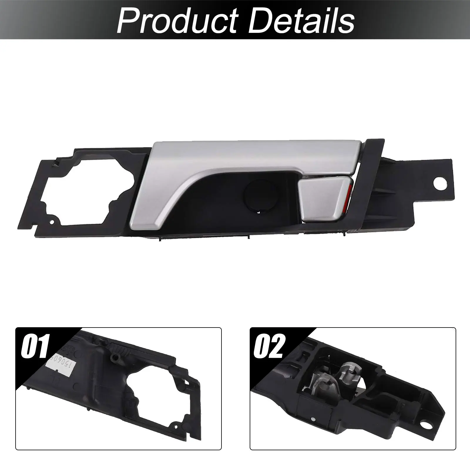 

OEM 95919438 Ручка передней левой двери Обслуживание автомобиля Практичный дверной аксессуар Запасная часть для транспортных средств