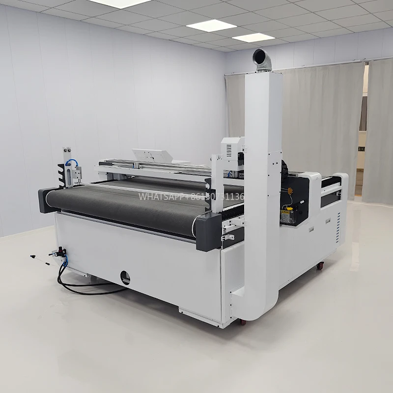 XK1615 Taglierina per pelle |   Tagliatrice automatica di modelli di scarpe per scarpe da ginnastica/stivali |   Sistema di precisione + riduzione del rumore da ±0,1 mm