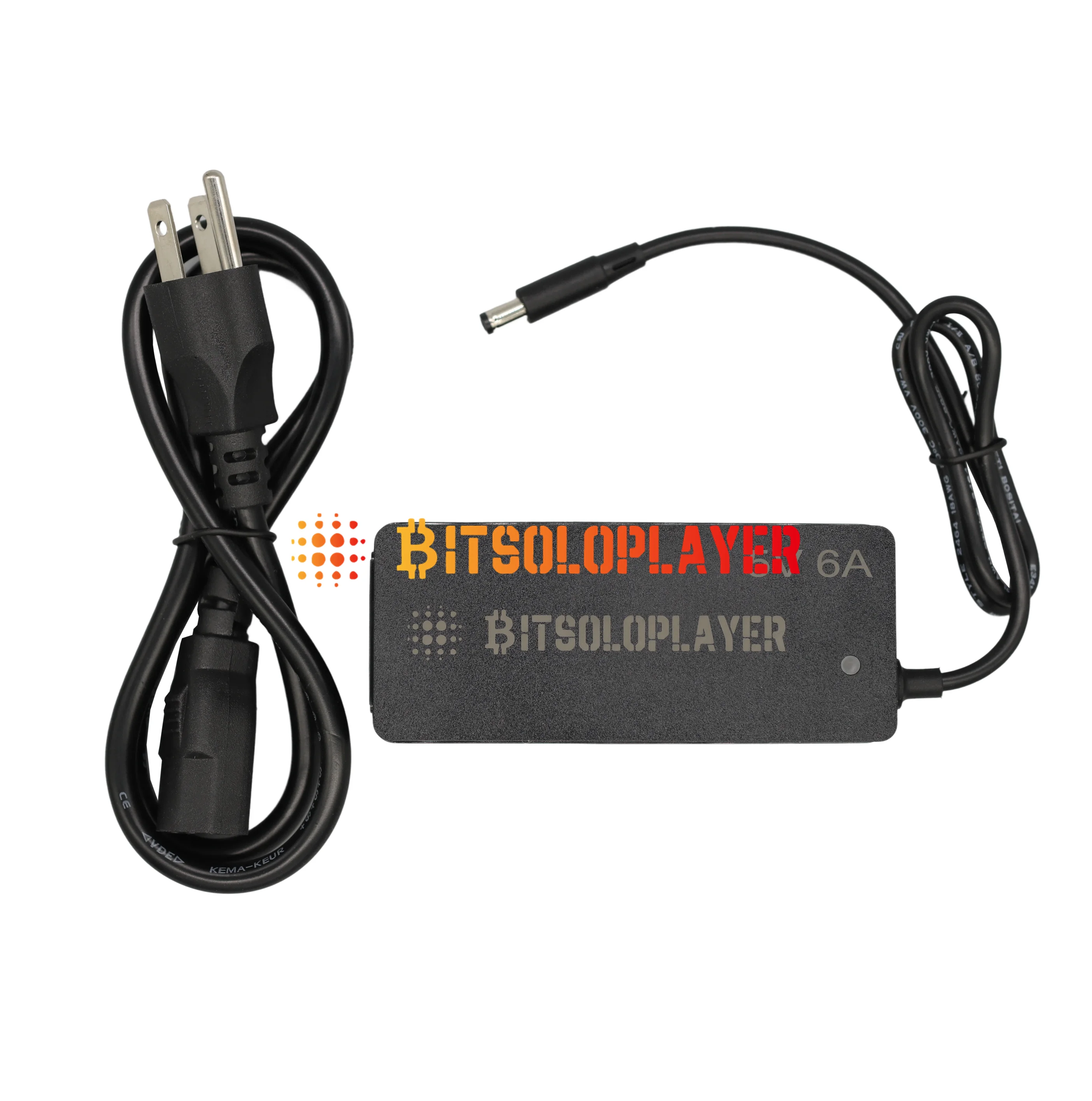 Bitaxe 5V 6A 30W DC-Netzteil, geeignet für Bitaxe Max, Ultra, Supra, Gamma, Nerdaxe-Netzteil