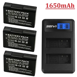 1650mah EN-EL14 EN-EL14A BATTERY FOR Nikon P7800 P7100 D3400 D5500 D5300 D5200 D3200 D3100 ENEL14 ENEL14A Camera Batteria